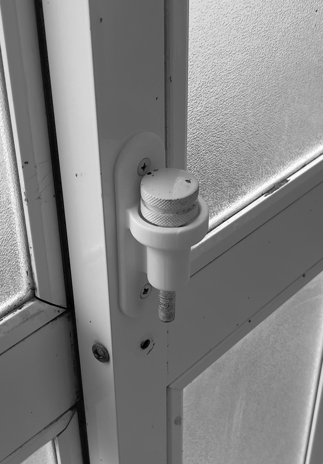 Security Bolt Holder - Installed